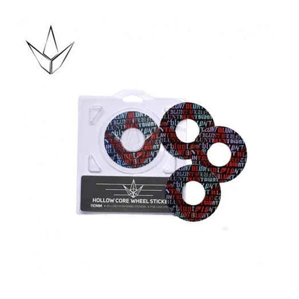 Autocollant Roue Trottinette BLUNT 120mm Hollow Font