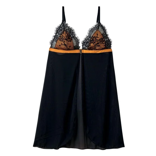 Babydoll noir/jaune Tsunami Pomm Poire