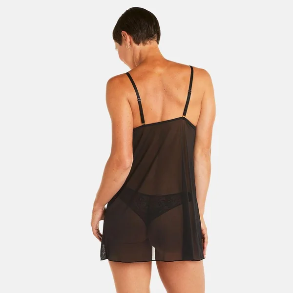 Babydoll noir/jaune Tsunami Pomm Poire