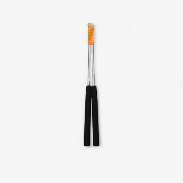 Baguettes diabolo aluminium 32,5 cm Henrys - noir