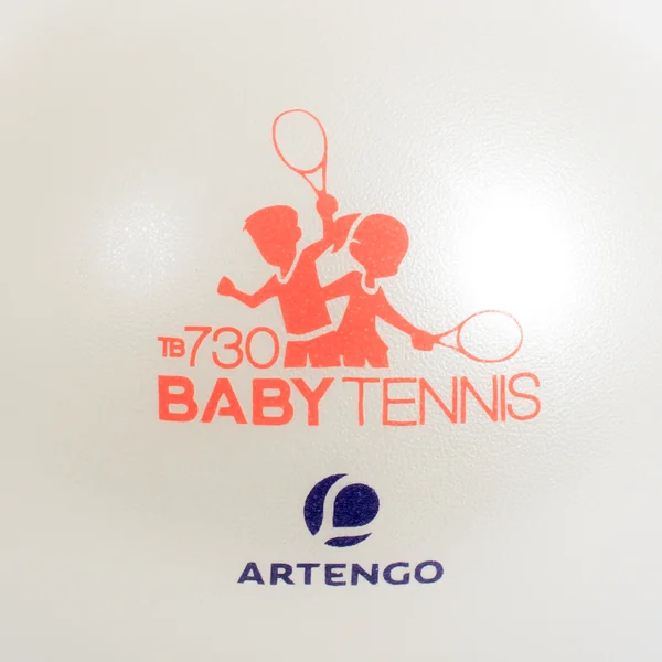 Balle de baby tennis 26 cm enfant, TB130 blanc