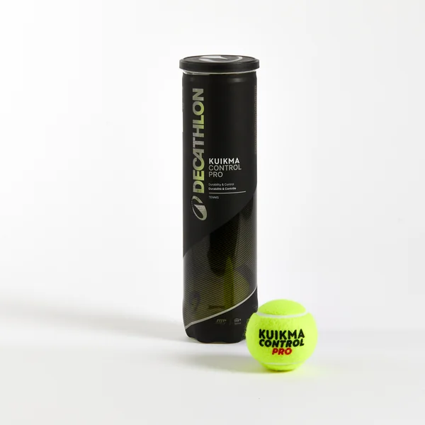 BALLE DE TENNIS CONTROLE KUIKMA CONTROL PRO *4 JAUNE