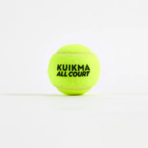 Balle de tennis polyvalente entrainement tube de 4, Kuikma All Court