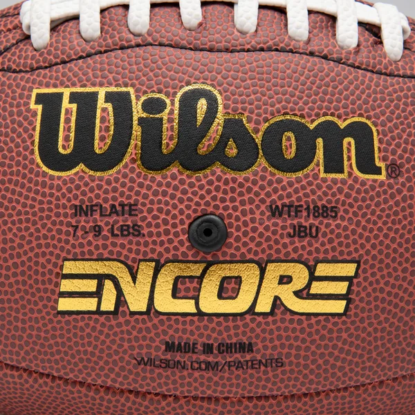 Ballon de football américain officiel - NFL ENCORE OFFICIAL marron