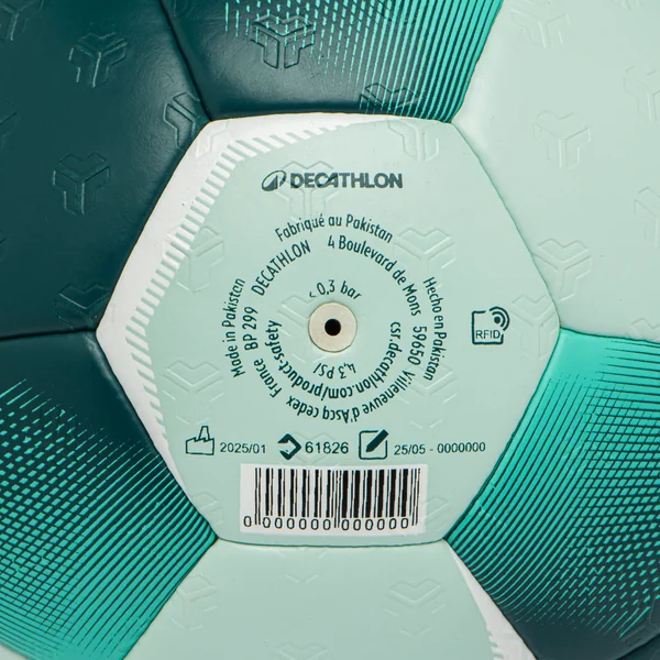 Ballon de handball taille 2 - HB500 Ultragrip vert