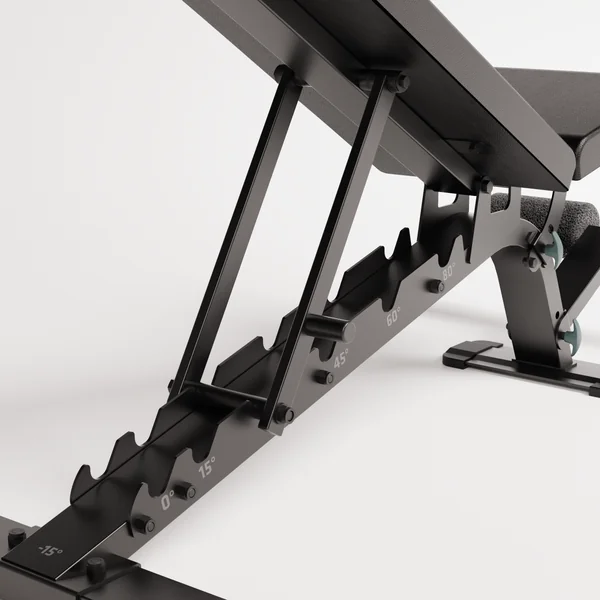 Banc de musculation renforcé, inclinable et déclinable
