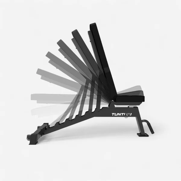 Banc de musculation réglable UB70 Tunturi - Utility Bench noir