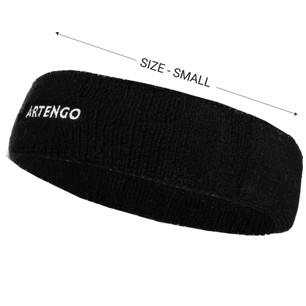Bandeau de tennis éponge, TB 100 noir