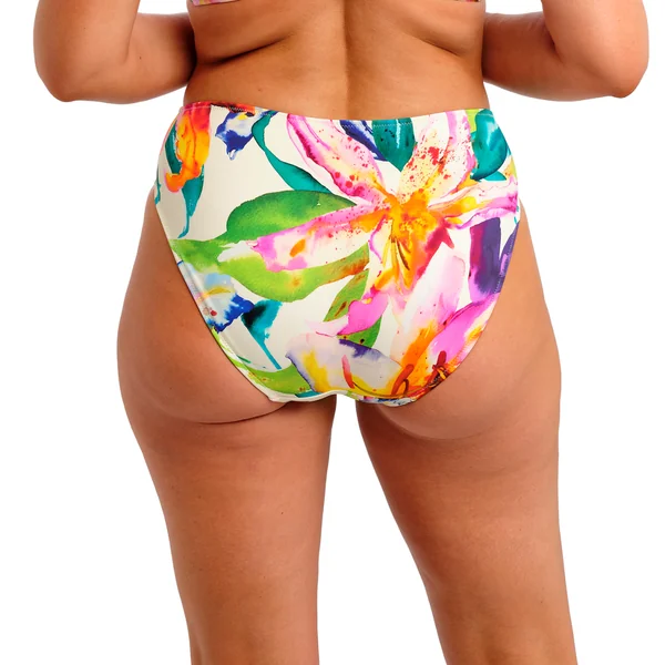 Bas de bikini à motifs floraux multicolore Fantasie Bain