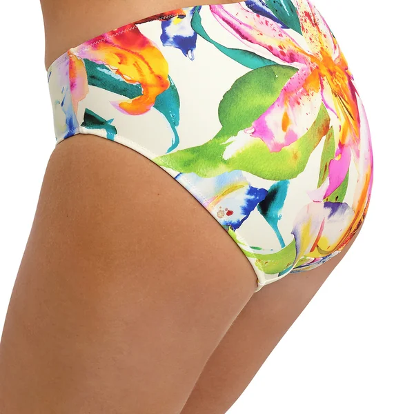 Bas de bikini à motifs floraux multicolore Fantasie Bain
