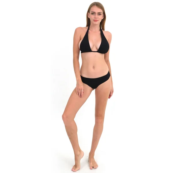 Bas taille mi haute Hawai Noir