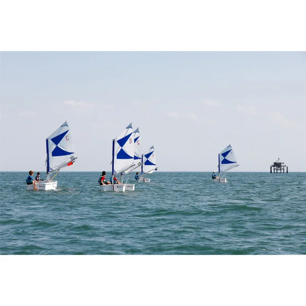 Bateau optimist OPTILENE EPLAST - Version C - Prêt à naviguer