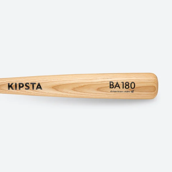 Batte de Baseball en Bois 30" ou 33" BA180 - Noir