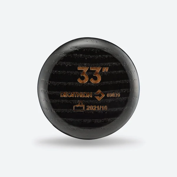 Batte de Baseball en Bois 30" ou 33" BA180 - Noir