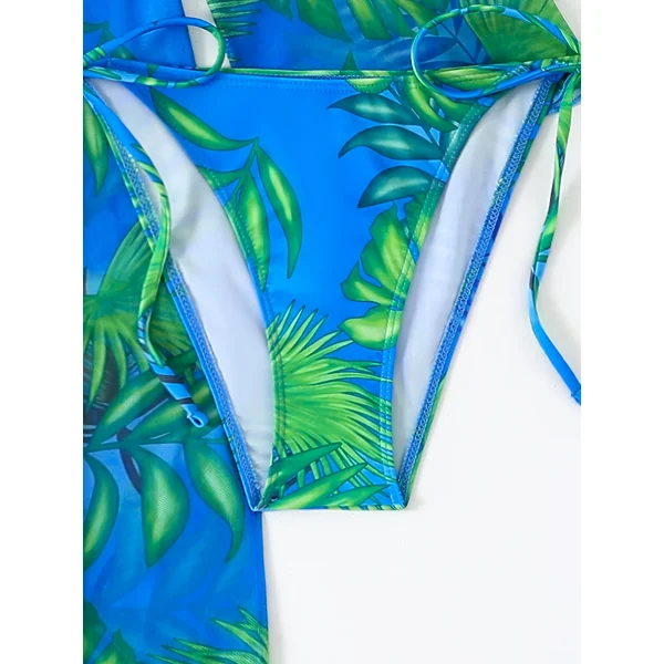 Bikini 3 pièces avec gilet manches longues séparé