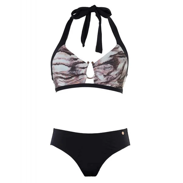 Bikini de grossesse à coques en fibres recyclées
