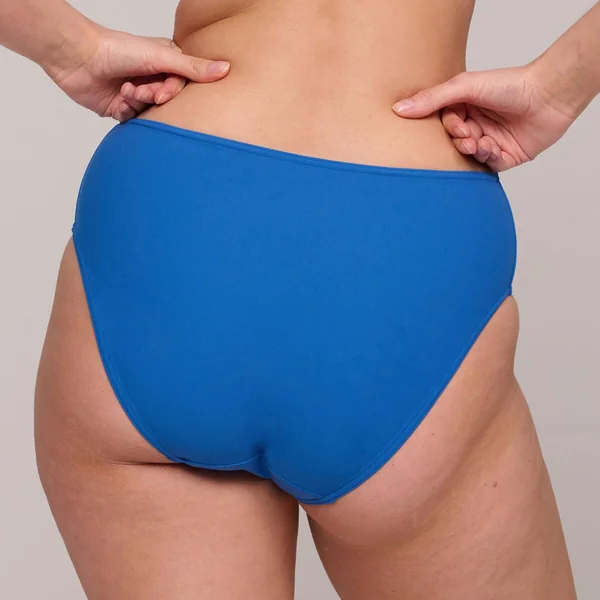 Bikini slip taille haute ASWAN Delphinium Cheer bleu Prima Donna Maillot