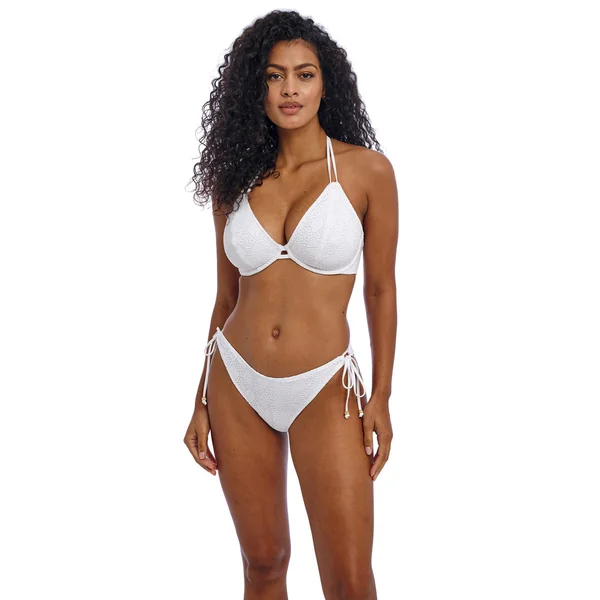 Bikini Tour de cou armatures Blanc Freya Maillots