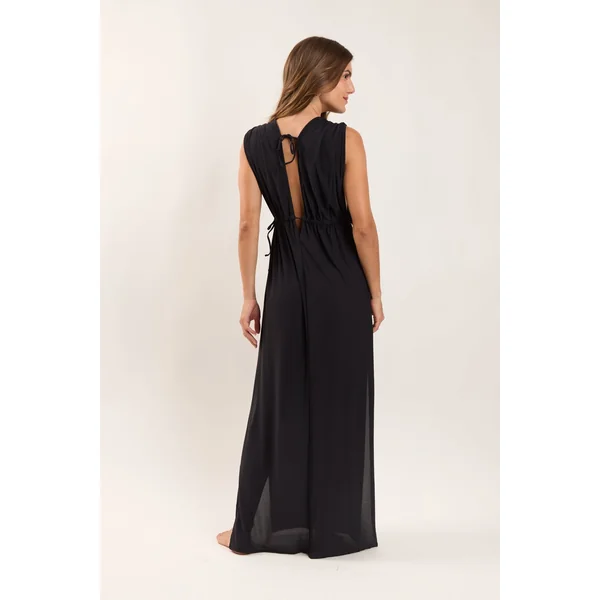 Black Long Dress Soleil