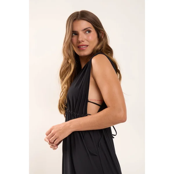 Black Long Dress Soleil