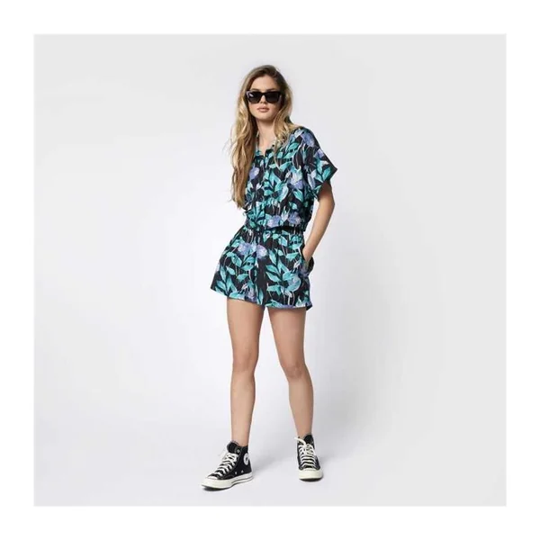 Blouse combi MYSTIC Lily Blouse Turquoise