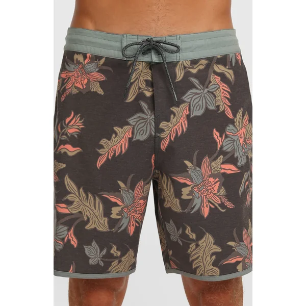 Boardshort Cruzer Scallop 18 | Black Cruzer Scallop