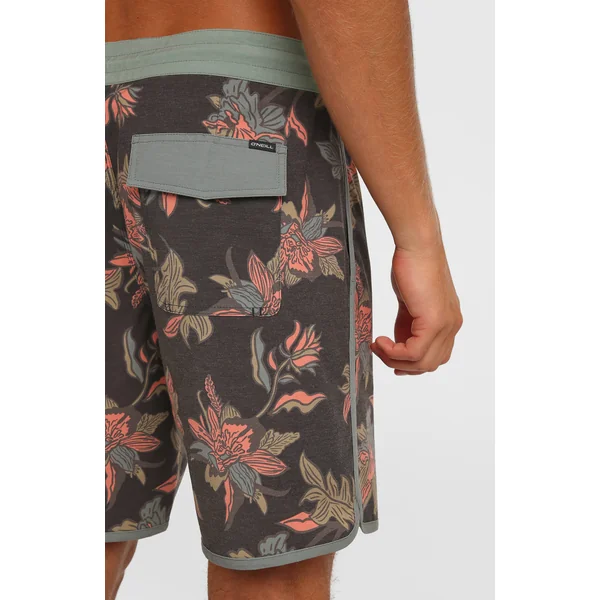 Boardshort Cruzer Scallop 18 | Black Cruzer Scallop