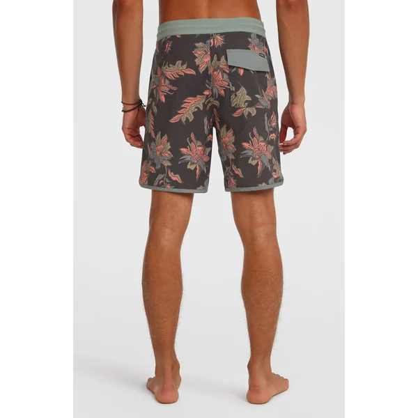 Boardshort Cruzer Scallop 18 | Black Cruzer Scallop