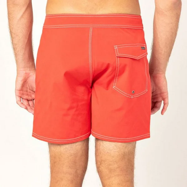 Boardshort homme Mirage Retro Scum 16" rouge RIP CURL