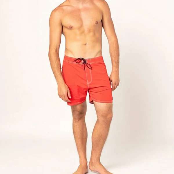 Boardshort homme Mirage Retro Scum 16" rouge RIP CURL