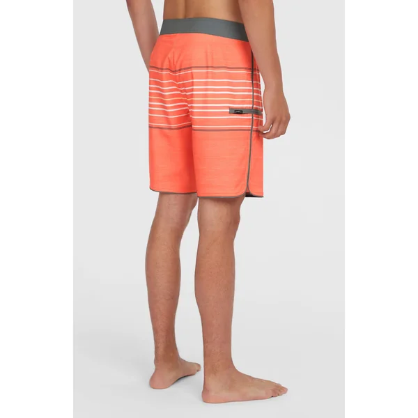 Boardshort Hyperfreak Heat Stripe Scallop 18 | Peach Echo Heat Stripe