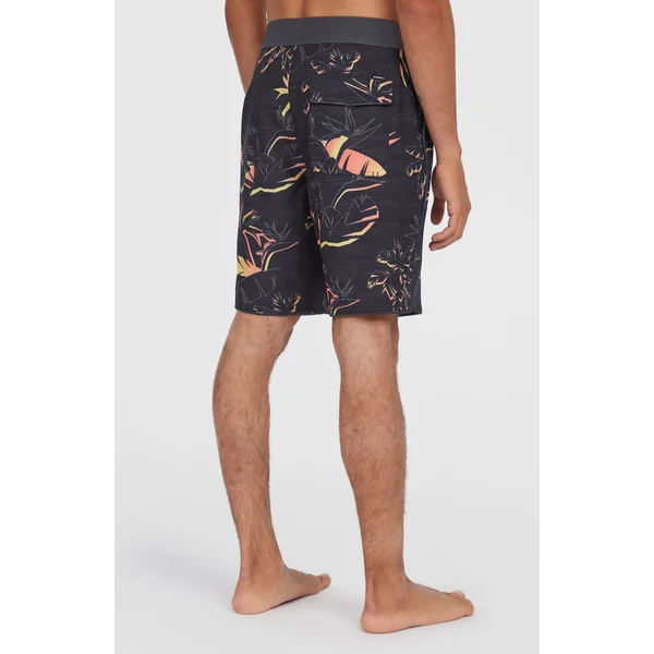 Boardshort Hyperfreak Mysto Scallop 19 | Black Mysto Scallop