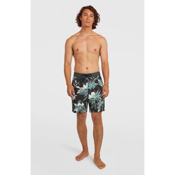 Boardshort Hyperfreak Mysto Scallop 19 | Black Mysto Scallop