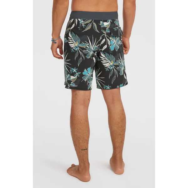 Boardshort Hyperfreak Mysto Scallop 19 | Black Mysto Scallop