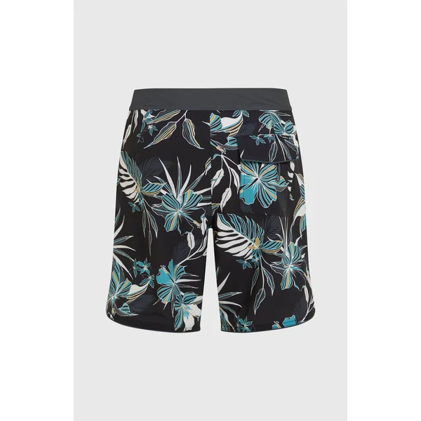 Boardshort Hyperfreak Mysto Scallop 19 | Black Mysto Scallop