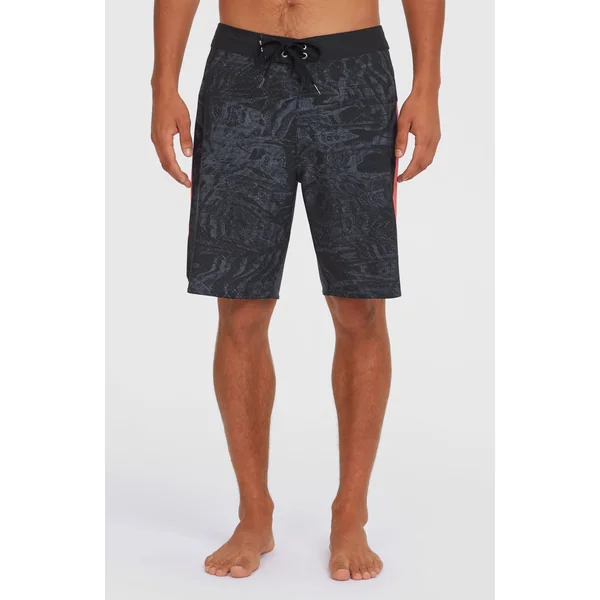 Boardshort Hyperfreak Tech Panel 19 | Black Pink/Orange Panel