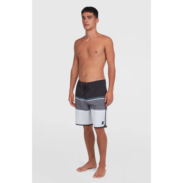 Boardshort Lennox Scallop 19 | Black Out Colour Block