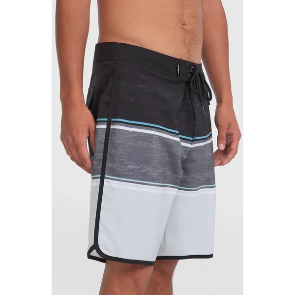 Boardshort Lennox Scallop 19 | Black Out Colour Block