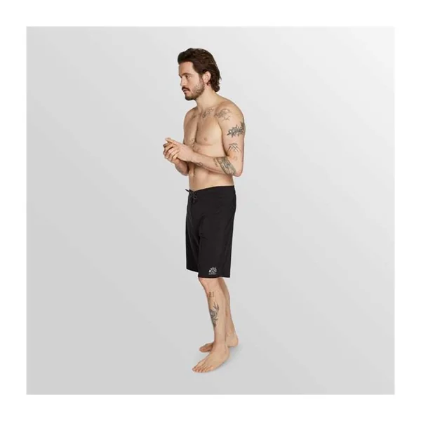 Boardshort MYSTIC Brand Movement Black pour sports de glisse polyvalents