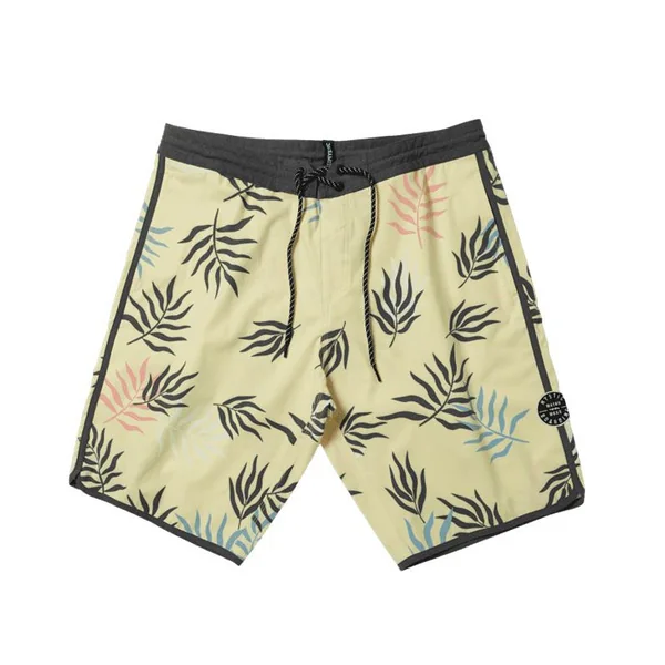 Boardshort MYSTIC Leaf Movement Pastel Yellow
