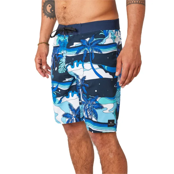 BOARDSHORT RIPCURL MIRAGE POSTCARDS BLEU MARINE