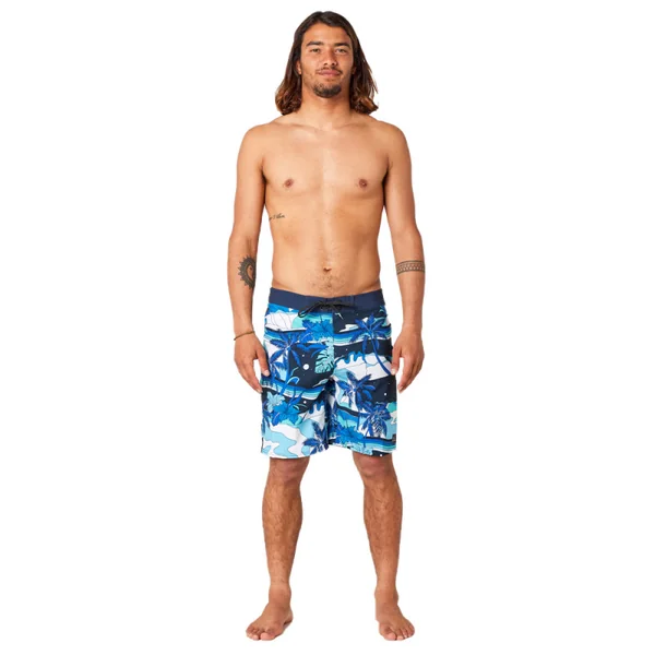 BOARDSHORT RIPCURL MIRAGE POSTCARDS BLEU MARINE