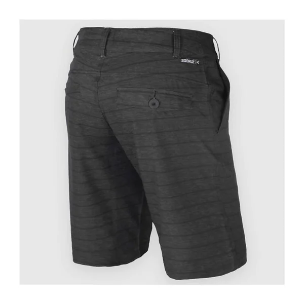 Boardshort SOORUZ Walk Black – Léger et résistant pour la glisse