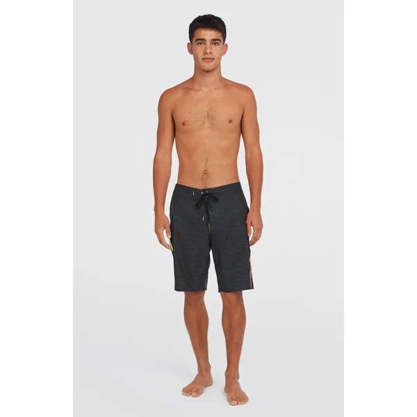 Boardshort Superfreak Mysto 20 | Black Multi Colour Panel