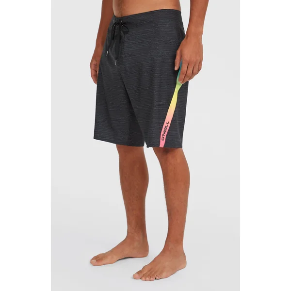 Boardshort Superfreak Mysto 20 | Black Multi Colour Panel