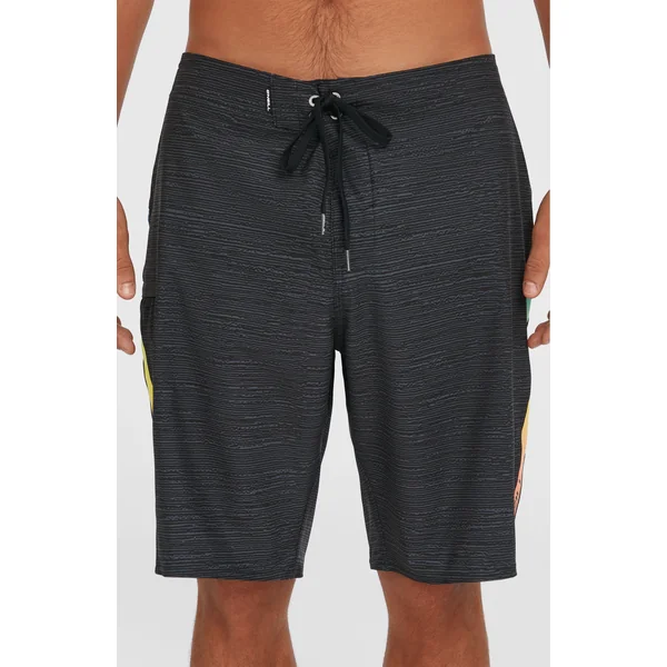 Boardshort Superfreak Mysto 20 | Black Multi Colour Panel