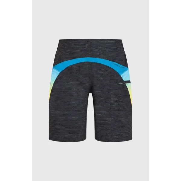 Boardshort Superfreak Mysto 20 | Black Multi Colour Panel