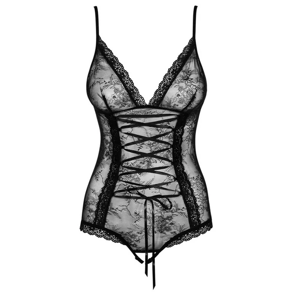 Body ouvert dentelle