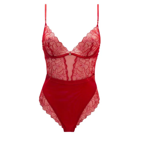 Body Tanga rouge Amandine Morgan Lingerie