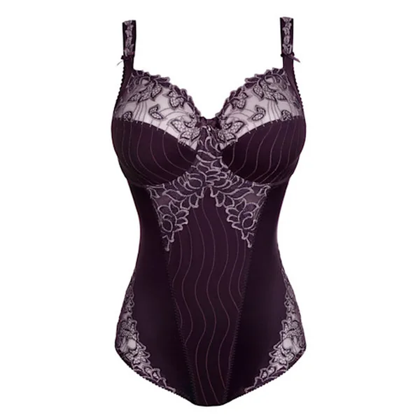 body à bonnets emboîtants Amethyst Gem violet Prima Donna Deauville